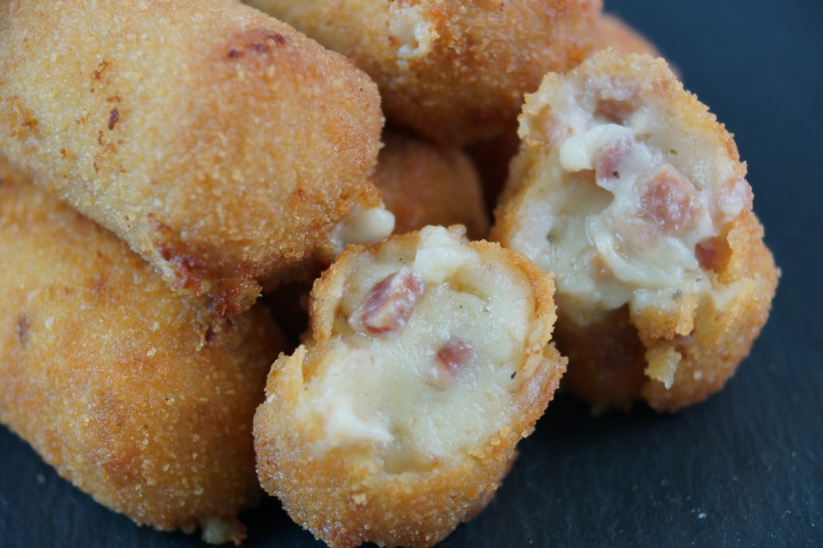 Croquetas de bacon y queso | Don Asado