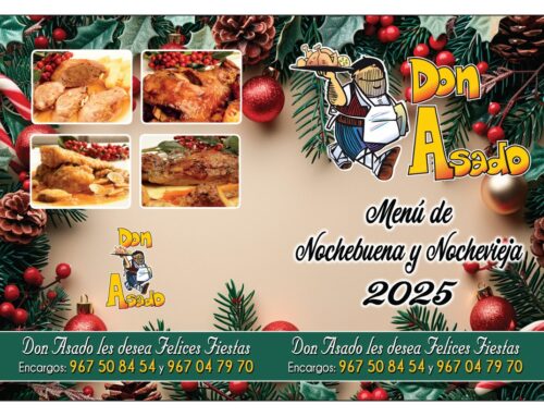 Ventajas de pedir los Menús navideños de Don Asado